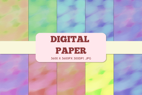 Candy Watercolor Digital Papers: A Versatile Asset for Creative Projects