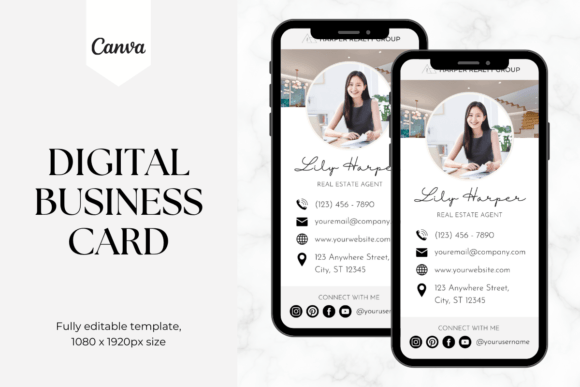 Custom Digital Business Card Template 3: A Modern, Flexible Solution for Professional Networking