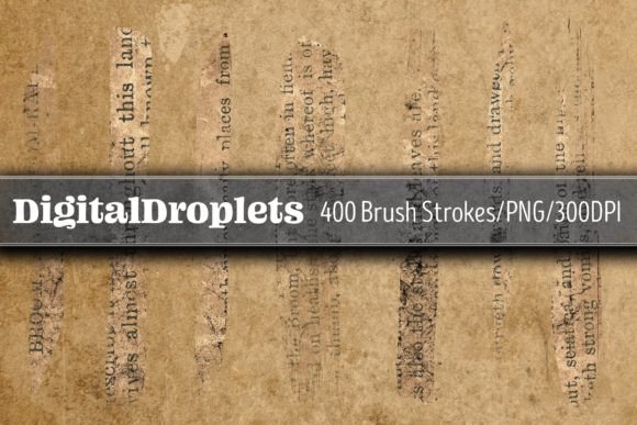 Golden Herbals Vol. 1 Brush Strokes V1: A Versatile Digital Design Resource