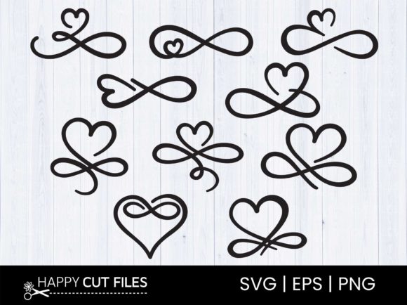 Infinity Love Heart SVG Bundle: A Versatile Digital Asset for Creative Projects
