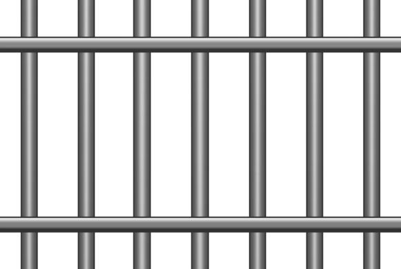 Prison Fence Structure Art
