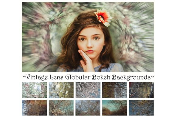 Vintage Lens Globular Bokeh Backgrounds: A Creative Tool for Visual Artists